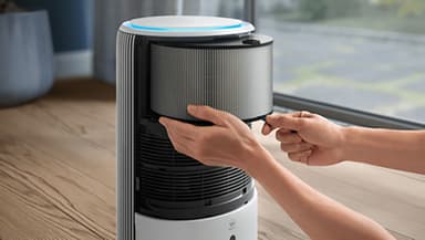 Philips 3400 Series luftrenser og luftfukter AC3420/10 (hvit)