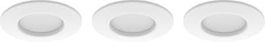 Philips Hue WCA Slim liten, innfelt LED-lampe (3-pakning, hvit)