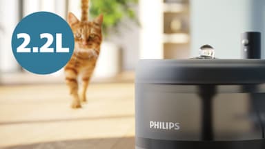 Philips Pet Series vannfontene PAW3210/02 (sort)
