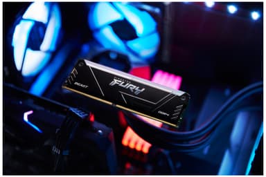 Kingston FURY Beast RGB 64GB DDR4 RAM 3600MT/s CL18 (sort)