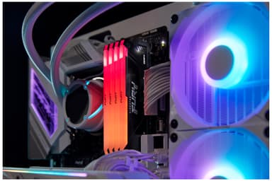 Kingston FURY Beast RGB 64GB DDR4 RAM 3600MT/s CL18 (sort)