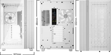 Be quiet! LIGHT BASE 900 FX PC PC kabinett (hvit)