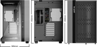 Be quiet! LIGHT BASE 600 DX PC kabinett (sort)