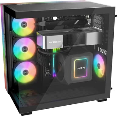 Be quiet! LIGHT BASE 600 DX PC kabinett (sort)
