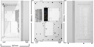 Be quiet! LIGHT BASE 900 DX PC kabinett (hvit)