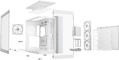 Be quiet! LIGHT BASE 900 FX PC PC kabinett (hvit)