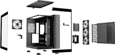 Be quiet! LIGHT BASE 600 FX PC kabinett (sort)