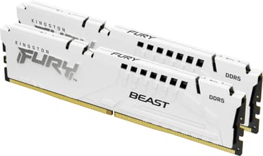 Kingston FURY Beast 32GB DDR5 RAM 6000MT/s CL36 (hvit)