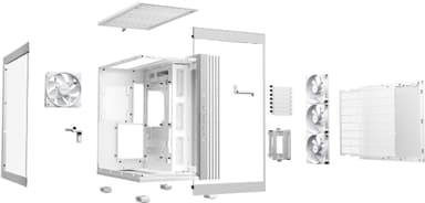 Be quiet! LIGHT BASE 600 FX PC kabinett (hvit)