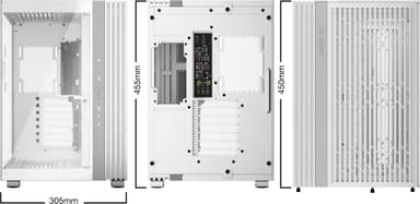Be quiet! LIGHT BASE 600 DX PC kabinett (hvit)
