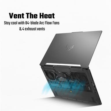 Asus TUF Gaming A15 FA507 R7-7435HS/16/512/RTX4050 15,6" bærbar gaming-PC