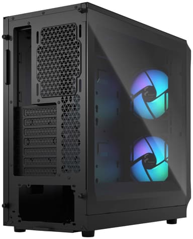 Fractal Focus 2 RGB Black TG Clear Tint PC kabinett