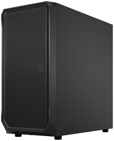 Fractal Focus 2 Black TG Clear Tint PC kabinett