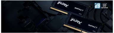 Kingston FURY Impact 64GB DDR5 RAM 5600MT/s CL40 (sort)