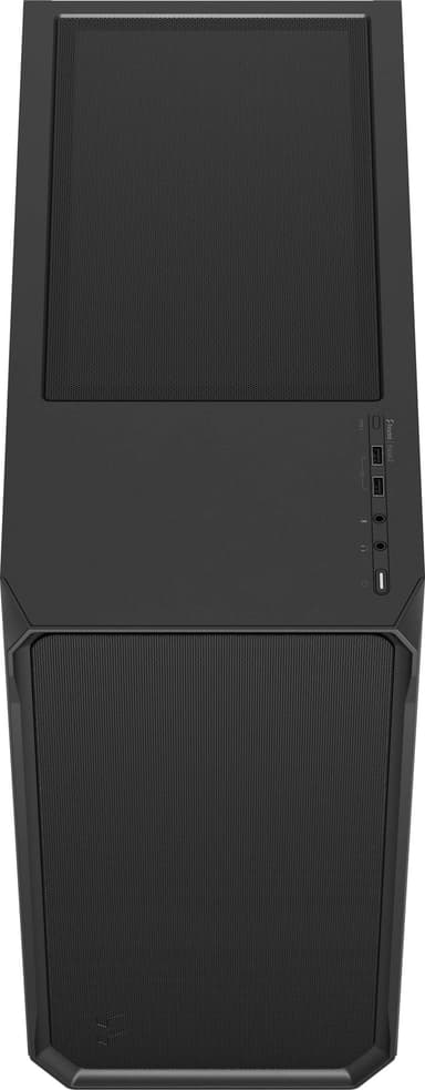 Fractal Focus 2 Black Solid PC kabinett