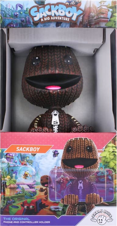 Cable Guys Sackboy mobil/kontrollerholderfigur (Sackboy)