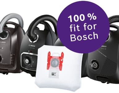 Støvsugerposer BBZ16WGALL til Bosch støvsugere (16 stk.)