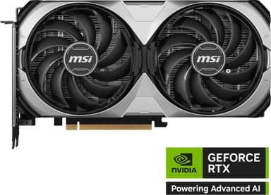 MSI GeForce RTX 4070 VENTUS 2X E 12G OC gaming-grafikkort