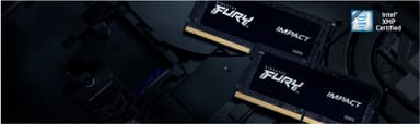 Kingston FURY Impact 32GB DDR5 RAM 5600MT/s CL40 (sort)