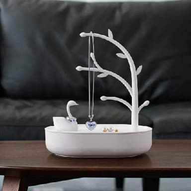 Elegant smykkestativ/arrangør
