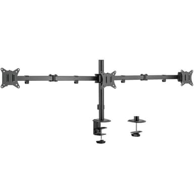 LogiLink Monitorarm trippel 17-27"" 2x658 mm