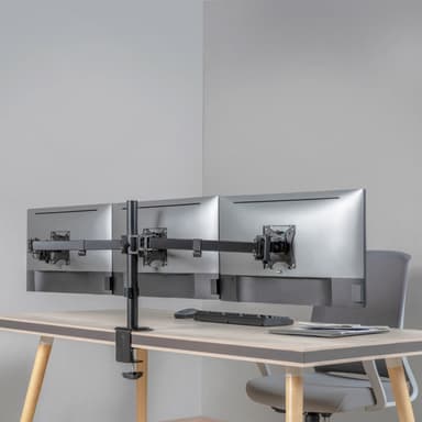 LogiLink Monitorarm trippel 17-27"" 2x658 mm