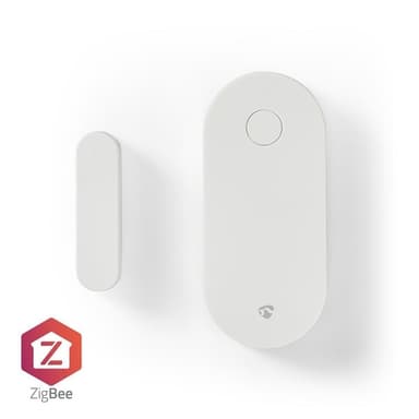 Nedis SmartLife Dørvindussensor | Zigbee 3.0 | Batteri drevet | Android™ / IOS | Hvit