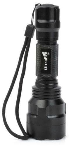 UltraFire lommelykt 2200lm, svart