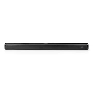 Nedis Soundbar | 2.0 | DSP Program | 40 W | 1 stk. optisk / 1x 3.5 mm / 1x Coax Audio / 1x USB | 1x HDMI (med ARC) | Bluetooth® | Kan monteres | Sort
