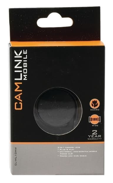 Camlink Mobiltelefon Linse Macro / Wide Angle