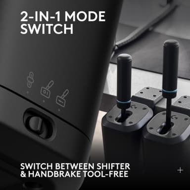 Logitech G RS girspak og håndbremse