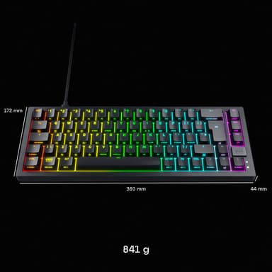 Cherry Xtrfy K5V2 gamingtastatur (sort)