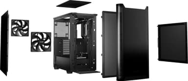 Be quiet! PURE BASE 501 PC kabinett (sort)