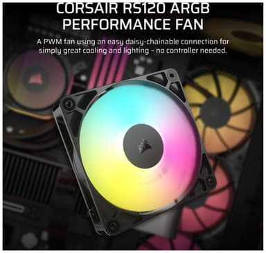 Corsair RS120 ARGB 120mm PWM vifte