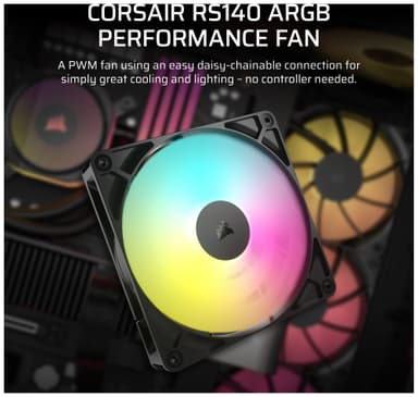Corsair RS140 ARGB 140mm PWM vifte