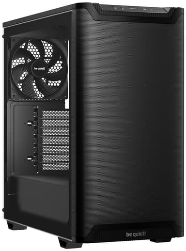 Be quiet! PURE BASE 501 Airflow Window PC kabinett (sort)