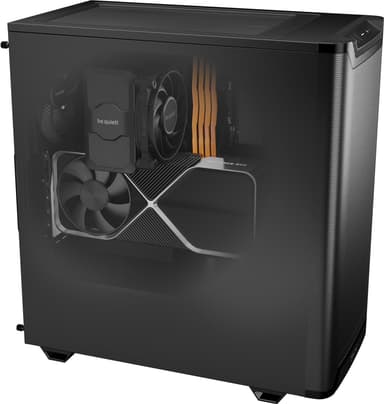 Be quiet! PURE BASE 501 Airflow PC kabinett (sort)