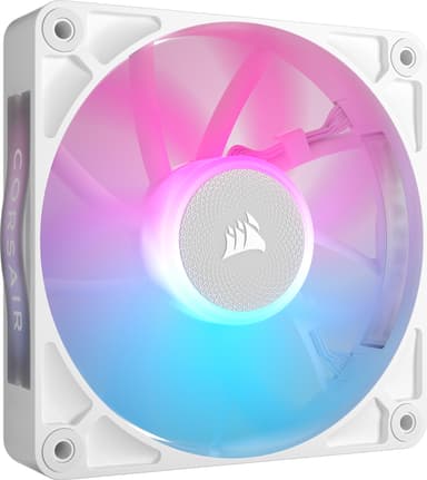 Corsair iCUE LINK RX120 RGB 120mm PWM ekstra vifte (hvit)