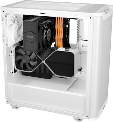 Be quiet! PURE BASE 501 Airflow Window PC kabinett (hvit)