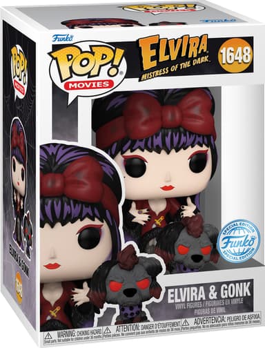Funko Elvira actionfigur (Elvira & Gonk)