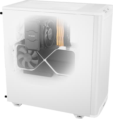 Be quiet! PURE BASE 501 Airflow PC kabinett (hvit)