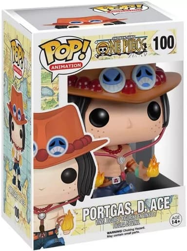 Funko One Piece actionfigur (Portgas.D.Ace)