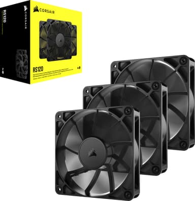 Corsair RS120 120mm PWM vifter (3-pakning)