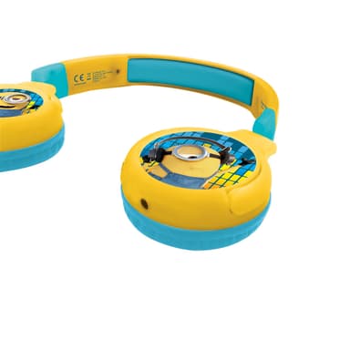 Minions 2 i 1 Bluetooth® og Kablede Hodetelefoner