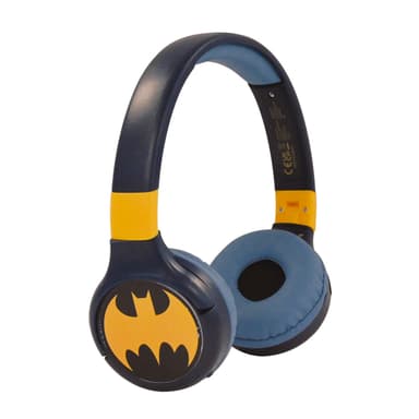 Batman 2 i 1 Bluetooth® og Kablede Hodetelefoner