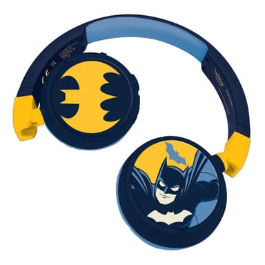 Batman 2 i 1 Bluetooth® og Kablede Hodetelefoner
