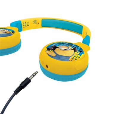 Minions 2 i 1 Bluetooth® og Kablede Hodetelefoner