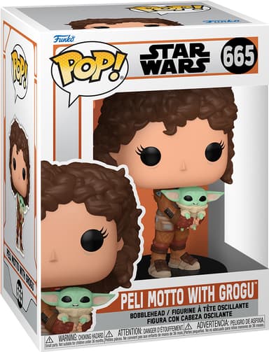 Funko POP MND actionfigur (S9 Peli Motto W/Grogu)