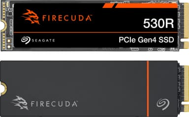 Seagate FireCuda 530R intern SSD (1TB, kjøleplate)