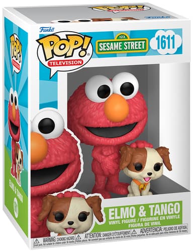 Funko POP SS actionfigur (S3 Elmo & Tango)